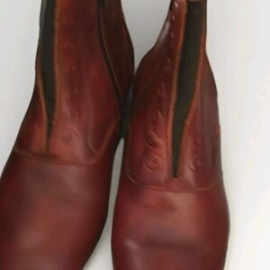 John Fluevog Brown Ankle Boots